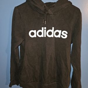 Black Adidas hoodie youth medium